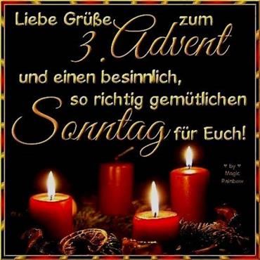 Der dritte Advent